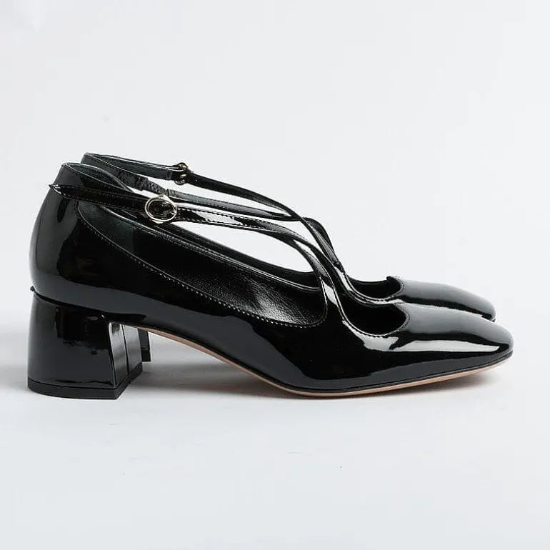 A.BOCCA Decollete* - Decollete - 32019 - Black Varnish