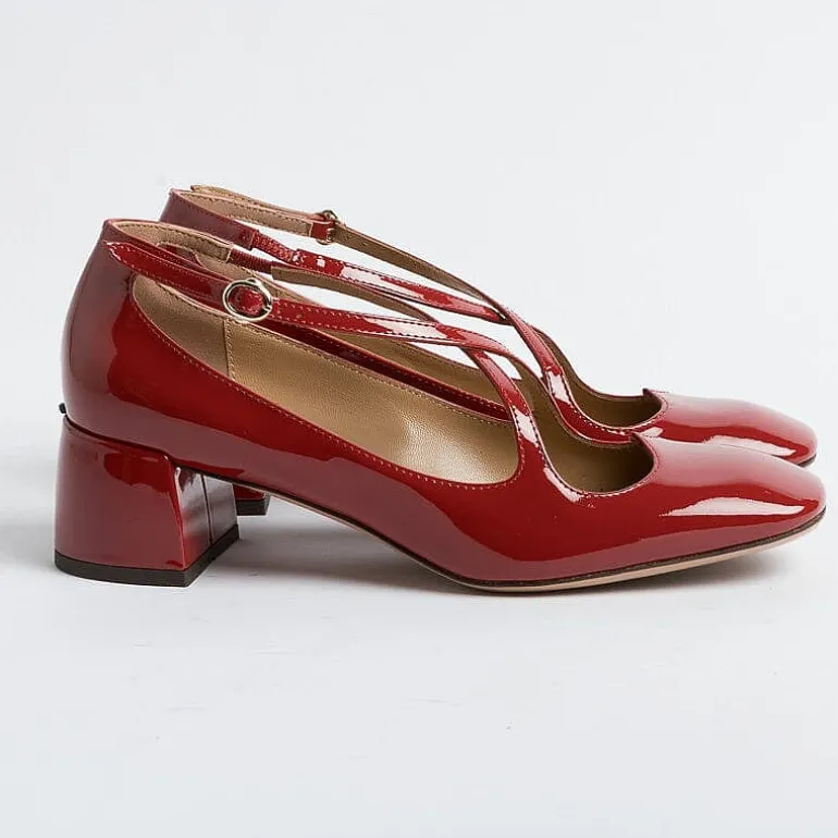 A.BOCCA Decollete* - Decollete - 32019 - Granata Varnish