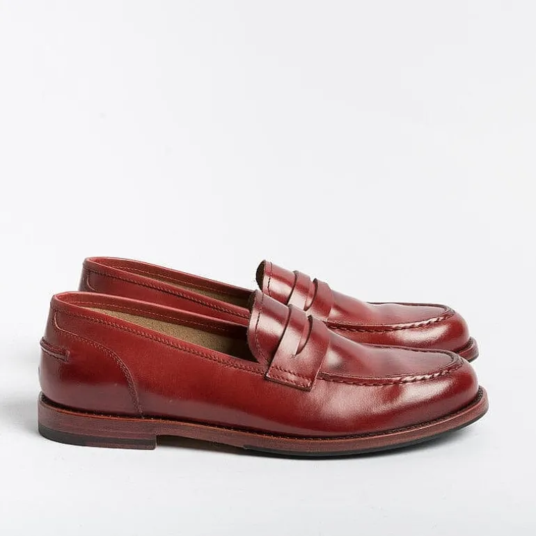 ALBERTO FASCIANI Loafers* - Loafer - Zoe 56040 - Red Batik