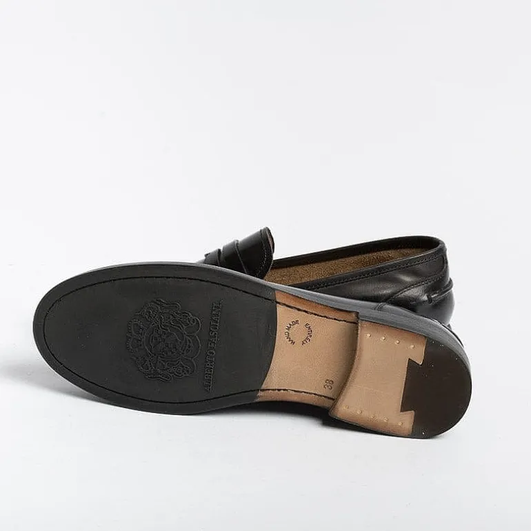 ALBERTO FASCIANI Loafers* - Loafer - Zoe 56040 - Black Batik