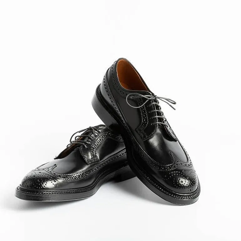 Alden Derby And Oxford Shoes* - 9751 - Cordovan Duilio Derby - Black