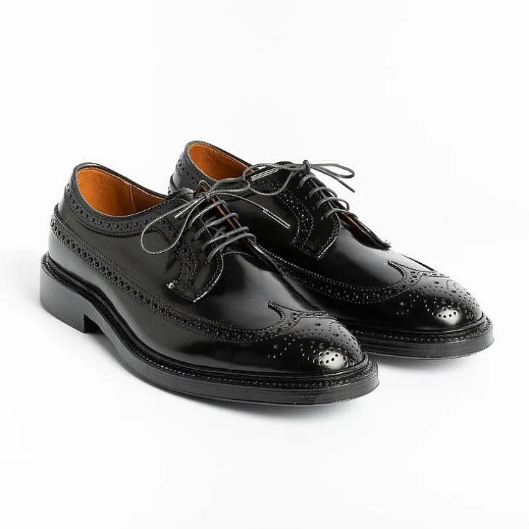 Alden Derby And Oxford Shoes* - 9751 - Cordovan Duilio Derby - Black