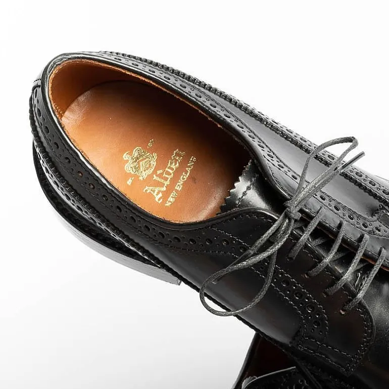 Alden Derby And Oxford Shoes* - 9751 - Cordovan Duilio Derby - Black
