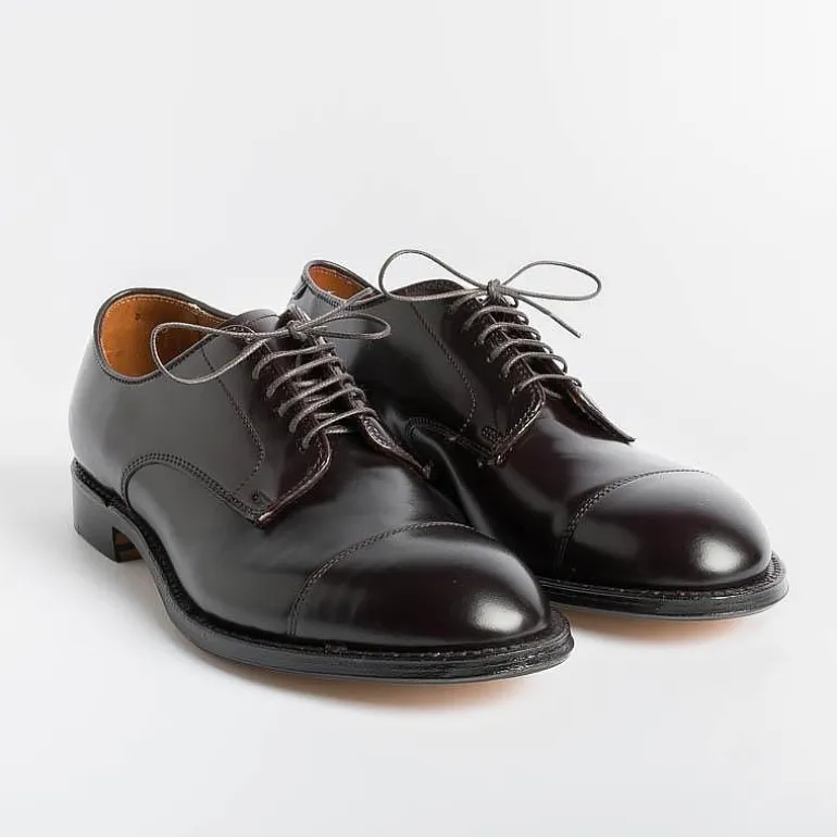 Alden Derby And Oxford Shoes* - 5666 - Derby Modified (Ergonomic) - Cordovan Color 8