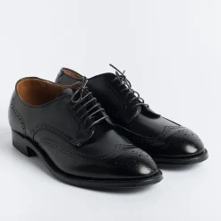 Alden Derby And Oxford Shoes* - 54210 - Derby Vitello Duilio Modified (Ergonomic) - Black