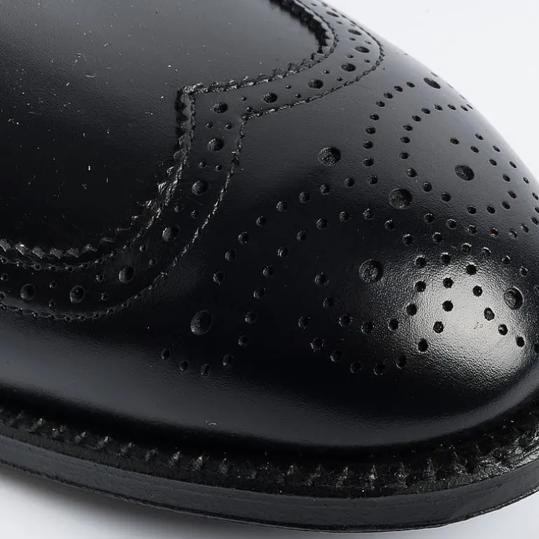 Alden Derby And Oxford Shoes* - 54210 - Derby Vitello Duilio Modified (Ergonomic) - Black