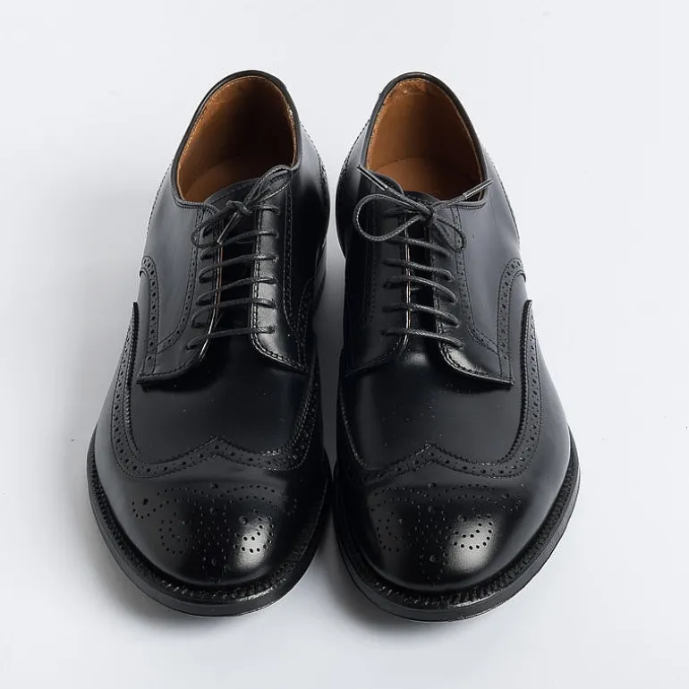 Alden Derby And Oxford Shoes* - 54210 - Derby Vitello Duilio Modified (Ergonomic) - Black