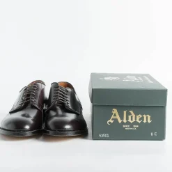 Alden Derby And Oxford Shoes* - 53501 - Smooth Modified Derby (Ergonomic) - Cordovan Color 8