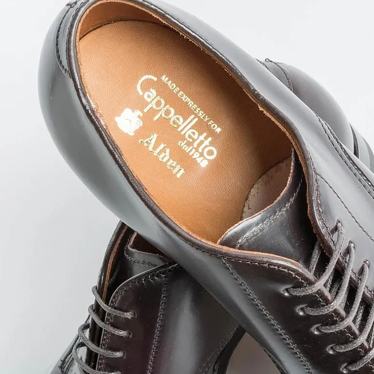 Alden Derby And Oxford Shoes* - 53501 - Smooth Modified Derby (Ergonomic) - Cordovan Color 8