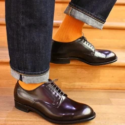 Alden Derby And Oxford Shoes* - 53501 - Smooth Modified Derby (Ergonomic) - Cordovan Color 8
