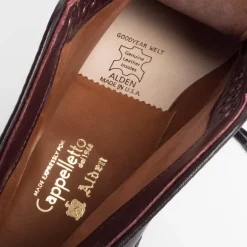 Alden Derby And Oxford Shoes* - 2938 F - Derby Cordovan Burgundy Smooth