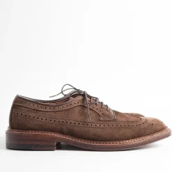 Alden Derby And Oxford Shoes* - 97565 F - Duilio Suede Derby - Tobacco