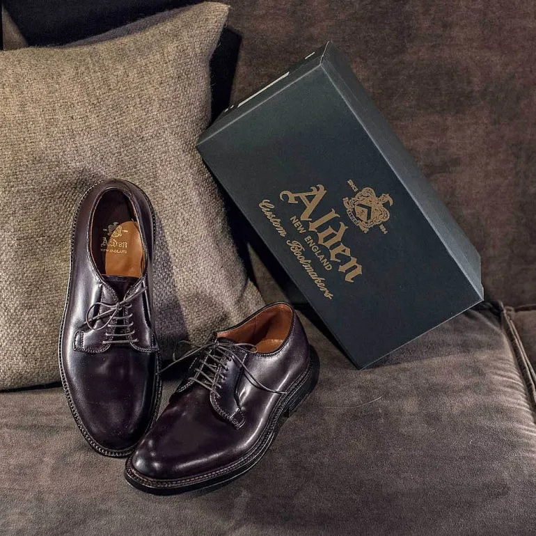 Alden Derby And Oxford Shoes* - Derby 990 - Cordovan Burgundy