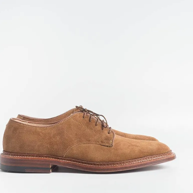 Alden Derby And Oxford Shoes* - 29336F - Suede Derby - Light Brown