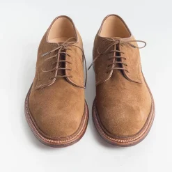 Alden Derby And Oxford Shoes* - 29336F - Suede Derby - Light Brown