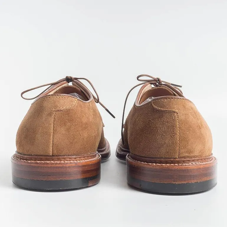 Alden Derby And Oxford Shoes* - 29336F - Suede Derby - Light Brown
