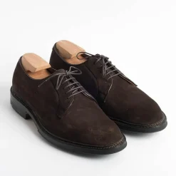 Alden Derby And Oxford Shoes* - M5402C - Dark Brown Suede Derby