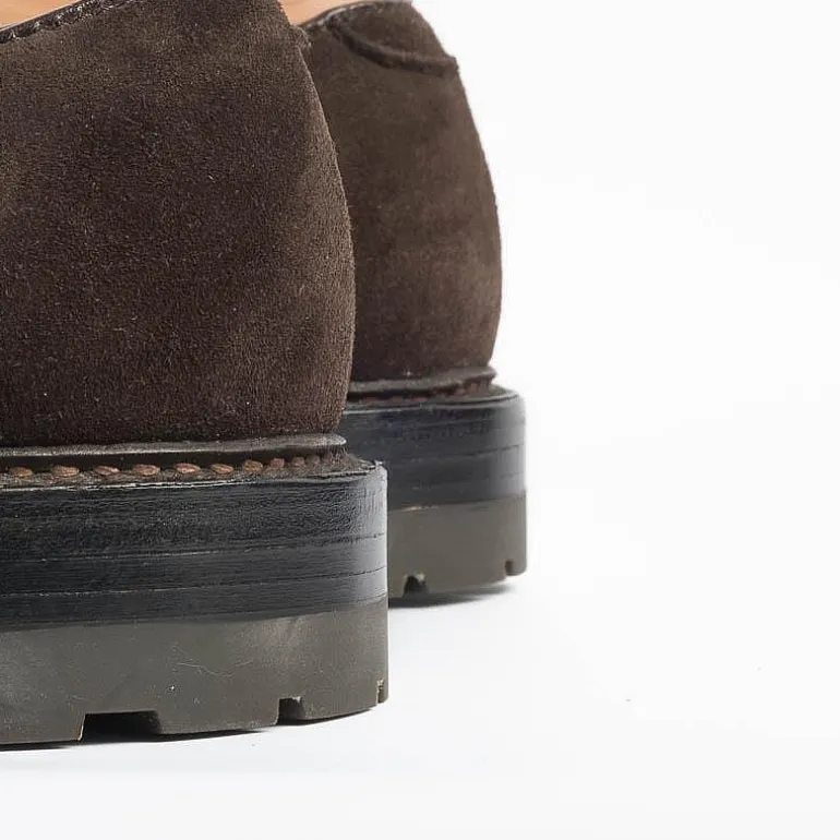 Alden Derby And Oxford Shoes* - M5402C - Dark Brown Suede Derby