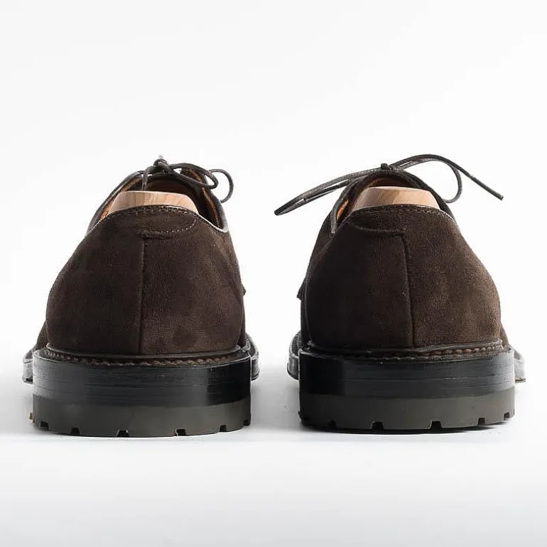 Alden Derby And Oxford Shoes* - M5402C - Dark Brown Suede Derby