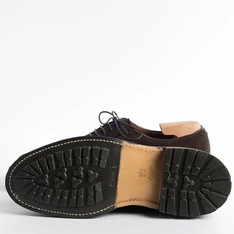 Alden Derby And Oxford Shoes* - M5402C - Dark Brown Suede Derby