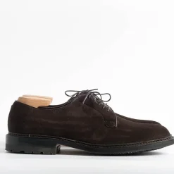 Alden Derby And Oxford Shoes* - M5402C - Dark Brown Suede Derby