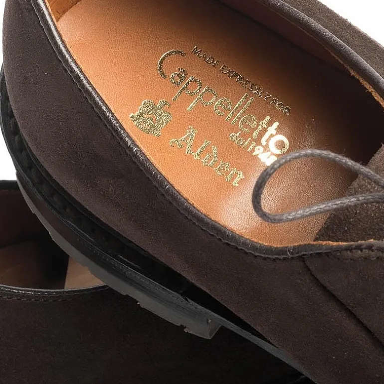 Alden Derby And Oxford Shoes* - M5402C - Dark Brown Suede Derby