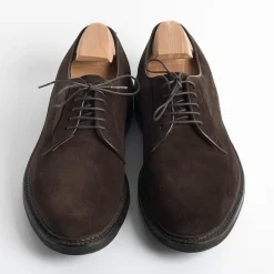 Alden Derby And Oxford Shoes* - M5402C - Dark Brown Suede Derby