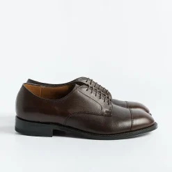 Alden Derby And Oxford Shoes* - M1501Y - Derby With Ergonomic Shape Toecap - Brown Calfskin