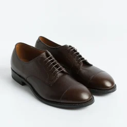 Alden Derby And Oxford Shoes* - M1501Y - Derby With Ergonomic Shape Toecap - Brown Calfskin