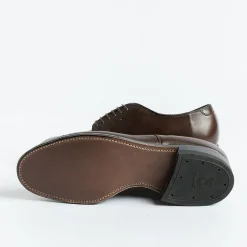 Alden Derby And Oxford Shoes* - M1501Y - Derby With Ergonomic Shape Toecap - Brown Calfskin