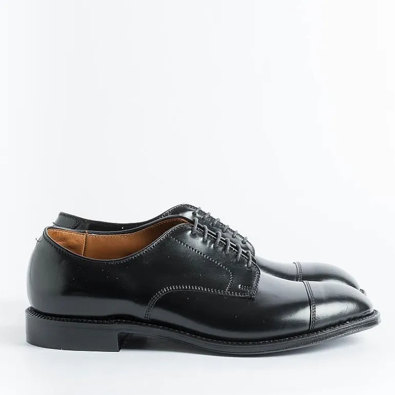 Alden Derby And Oxford Shoes* - 56670Y- Derby Modified (Ergonomic) - Black Cordovan