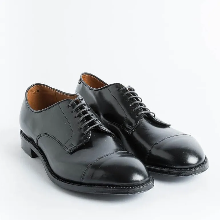 Alden Derby And Oxford Shoes* - 56670Y- Derby Modified (Ergonomic) - Black Cordovan