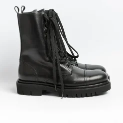 ANNA F Combat Boots* - Amphibian - 9544 - Nappa - Black