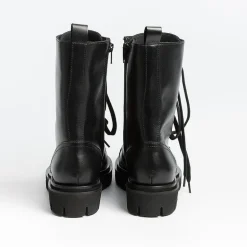ANNA F Combat Boots* - Amphibian - 9544 - Nappa - Black