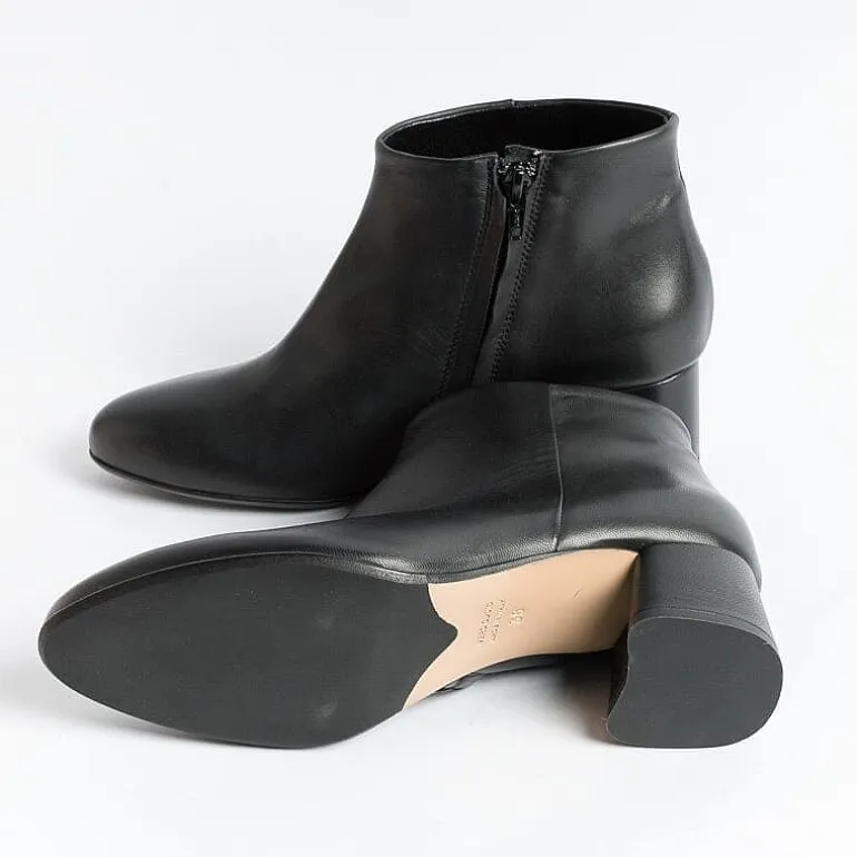 Anna F. Ankle Boots*Anna F - Ankle Boot - 9787 - Black Nappa