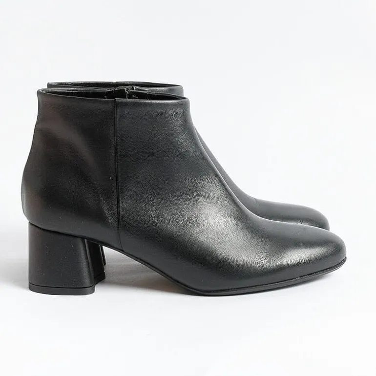 Anna F. Ankle Boots*Anna F - Ankle Boot - 9787 - Black Nappa