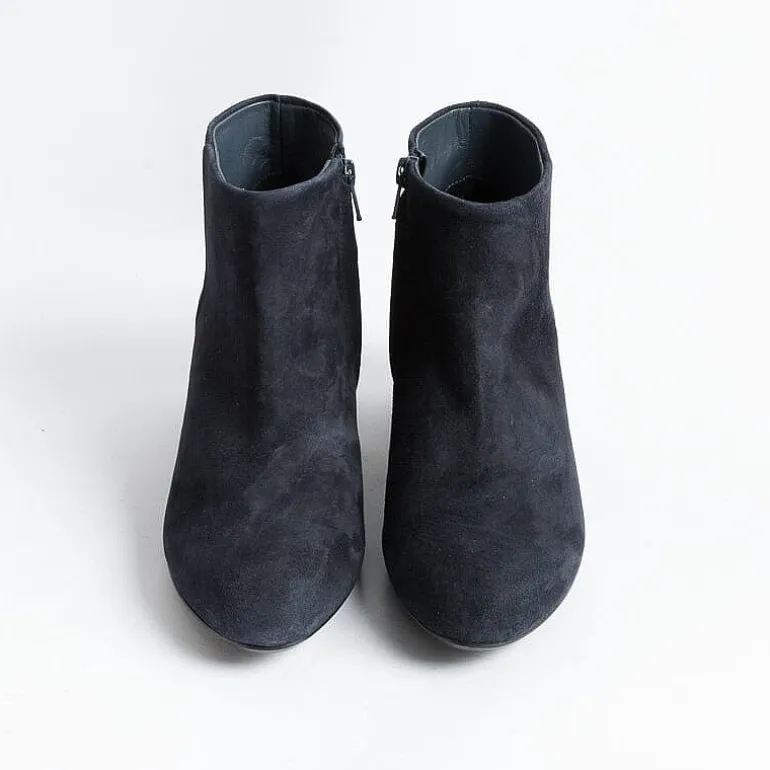 Anna F. Ankle Boots*Anna F - Ankle Boot - 9787 - Blue Suede