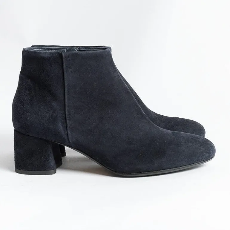 Anna F. Ankle Boots*Anna F - Ankle Boot - 9787 - Blue Suede