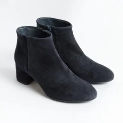 Anna F. Ankle Boots*Anna F - Ankle Boot - 9787 - Blue Suede