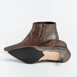 Anna F. Ankle Boots*Anna F - Ankle Boot - 9397 - Gold / Bronze