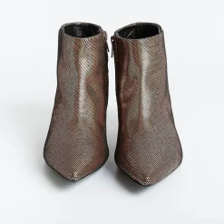 Anna F. Ankle Boots*Anna F - Ankle Boot - 9397 - Gold / Bronze