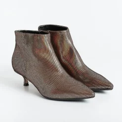 Anna F. Ankle Boots*Anna F - Ankle Boot - 9397 - Gold / Bronze