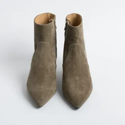 Anna F. Ankle Boots*Anna F - Ankle Boot - 9760 - Velor Tortora