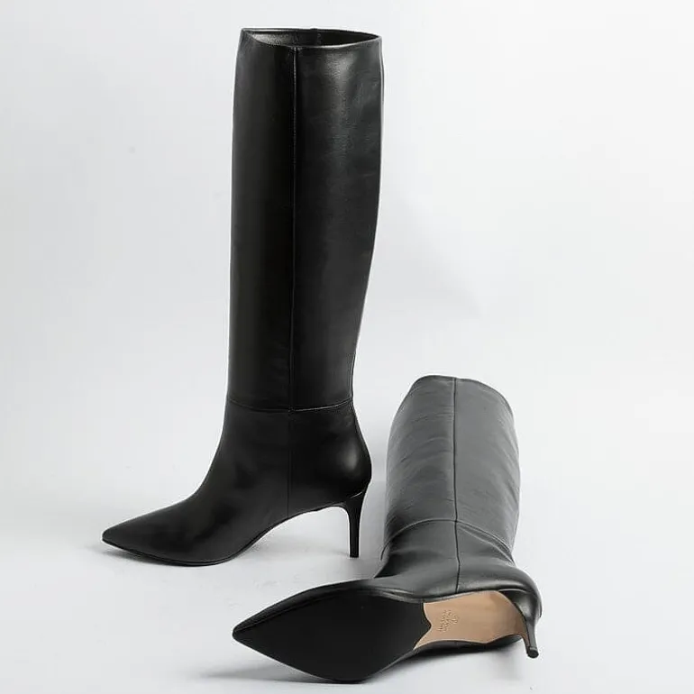 Anna F. Boots*Anna F - Boots - 9783 - Nappa - Black