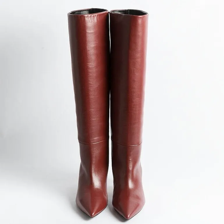 Anna F. Boots*Anna F - Boots - 9783 - Nappa - Carmine