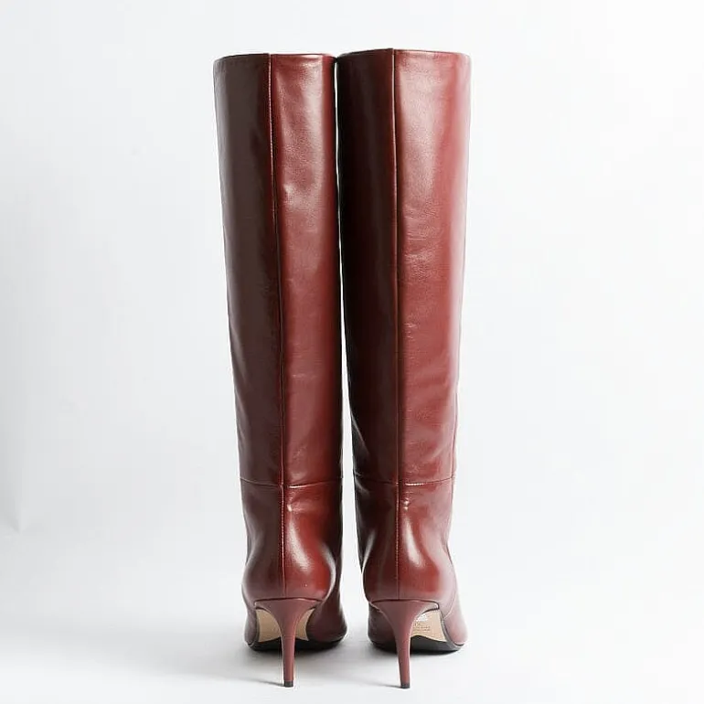 Anna F. Boots*Anna F - Boots - 9783 - Nappa - Carmine