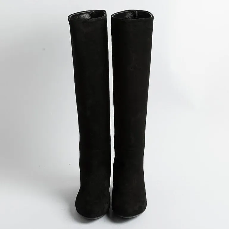 Anna F. Boots*Anna F - Boots - 9788 - Suede - Black