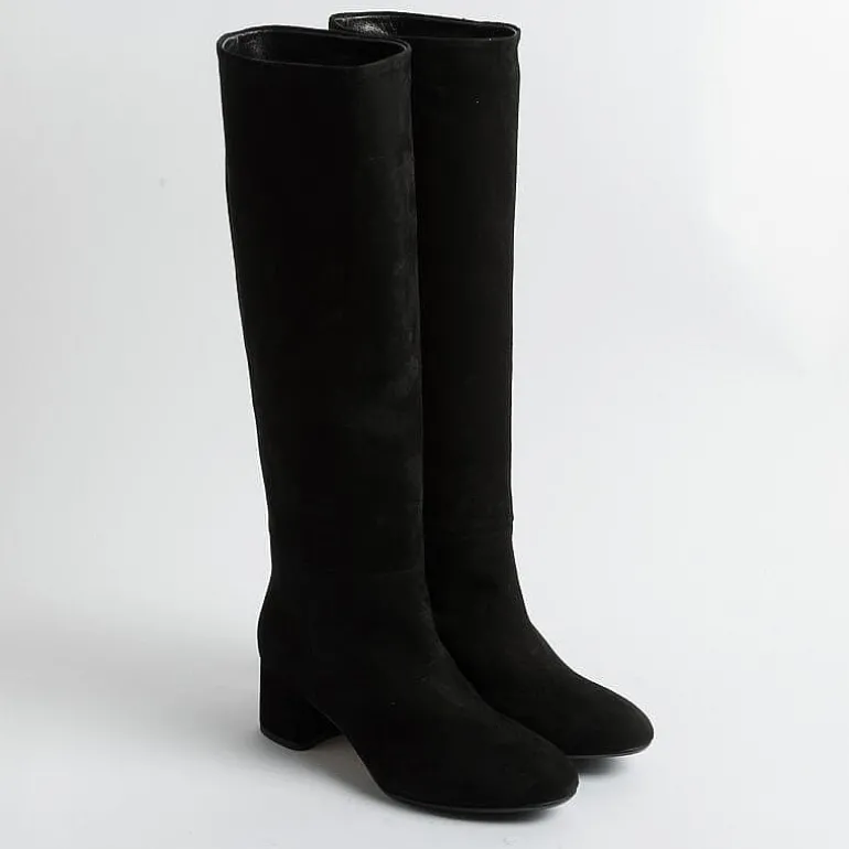 Anna F. Boots*Anna F - Boots - 9788 - Suede - Black