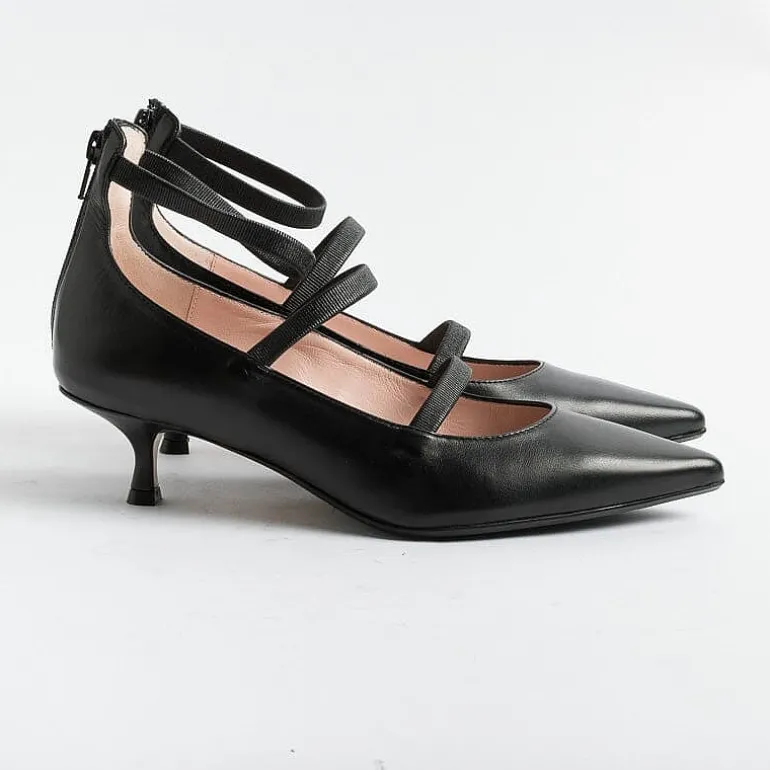 Anna F. Decollete* - Decollete - 1656 - Leather - Black