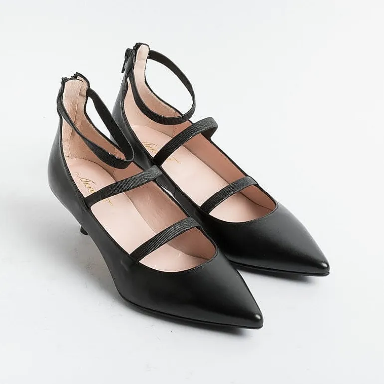Anna F. Decollete* - Decollete - 1656 - Leather - Black